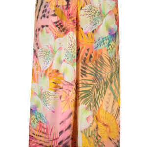 DESIGUAL WOMEN'S ORANGE TROUSERS