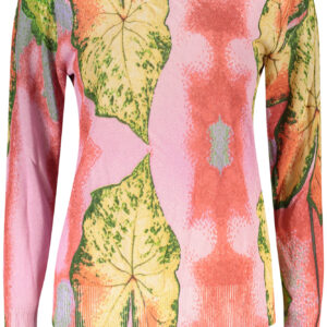 DESIGUAL WOMEN'S PINK SWEATER