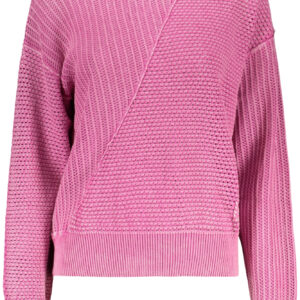 DESIGUAL WOMEN'S PINK SWEATER