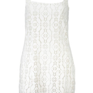 DESIGUAL WOMEN'S SHORT DRESS WHITE