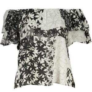 DESIGUAL WOMEN'S SHORT SLEEVE T-SHIRT WHITE