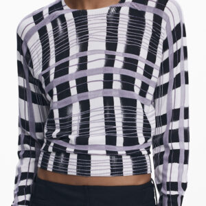 DESIGUAL WOMEN'S WHITE SWEATER