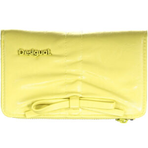 DESIGUAL WOMEN'S YELLOW WALLET
