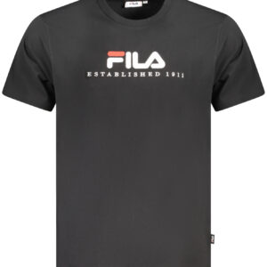 FILA MEN'S SHORT SLEEVE T-SHIRT BLACK