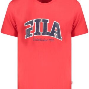 FILA MEN'S SHORT SLEEVE T-SHIRT RED