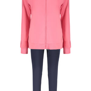 FREDDY WOMEN'S PINK ZIP-UP SWEATSHIRT