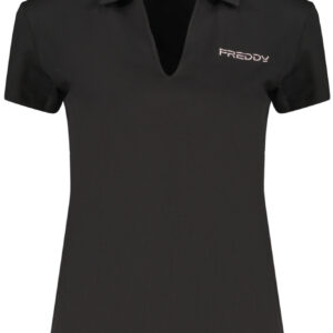 FREDDY WOMEN'S SHORT-SLEEVE T-SHIRT BLACK