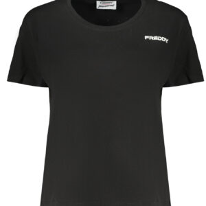 FREDDY WOMEN'S SHORT-SLEEVE T-SHIRT BLACK