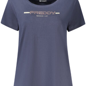 FREDDY WOMEN'S SHORT-SLEEVE T-SHIRT BLUE