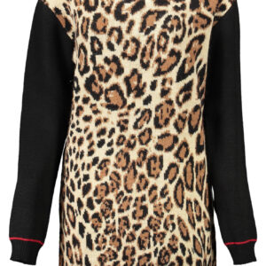 GAELLE PARIS BEIGE WOMAN SHORT DRESS