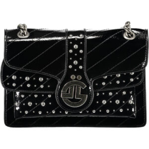 GAELLE PARIS BLACK WOMAN SHOULDER BAG