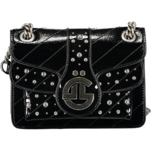 GAELLE PARIS BLACK WOMAN SHOULDER BAG