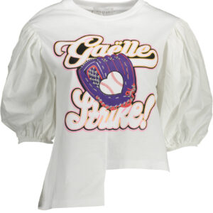 GAELLE PARIS T-SHIRT 3/4 SLEEVES WOMAN WHITE