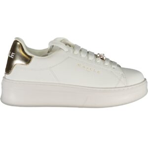 GAELLE PARIS WHITE WOMEN'S SPORTS SHOES