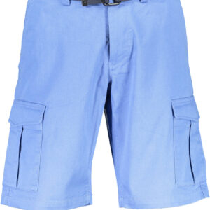 GANT BLUE MEN'S BERMUDA TROUSERS