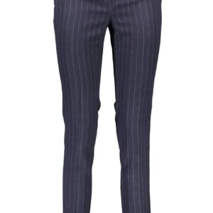 GANT WOMEN'S BLUE TROUSERS