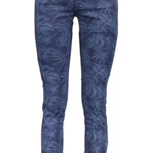GANT WOMEN'S BLUE TROUSERS