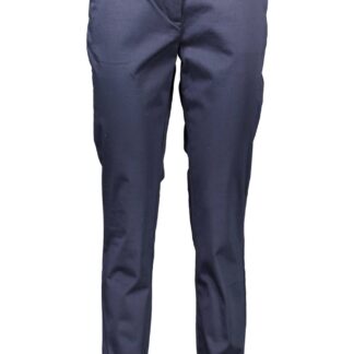 GANT WOMEN'S BLUE TROUSERS