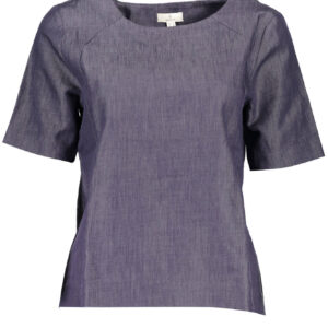 GANT WOMEN'S SHORT SLEEVE T-SHIRT BLUE