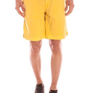 GANT YELLOW MEN'S BERMUDA PANTS