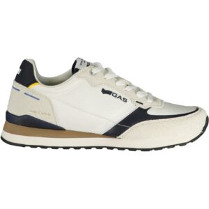 GAS MEN'S WHITE SPORTS FOOTWEAR