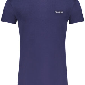 GAUDÌ MEN'S SHORT SLEEVE T-SHIRT BLUE