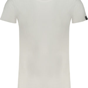 GAUDÌ MEN'S WHITE SHORT SLEEVE T-SHIRT