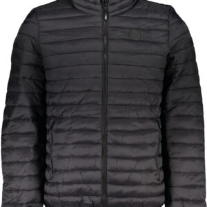 GIAN MARCO VENTURI BLACK MEN'S JACKET