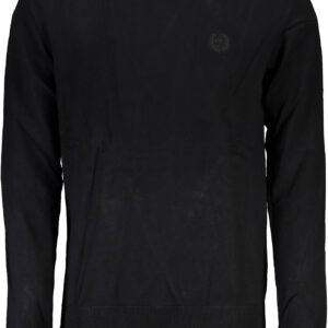 GIAN MARCO VENTURI MEN'S BLACK SWEATER