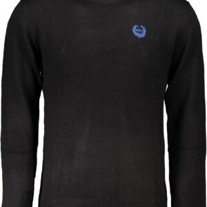 GIAN MARCO VENTURI MEN'S BLACK SWEATER
