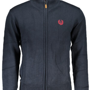 GIAN MARCO VENTURI MEN'S BLUE SWEATER