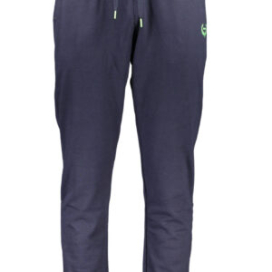 GIAN MARCO VENTURI MEN'S BLUE TROUSERS
