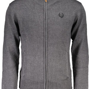 GIAN MARCO VENTURI MEN'S GRAY SWEATER