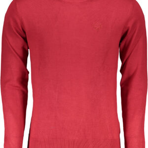 GIAN MARCO VENTURI MEN'S RED SWEATER