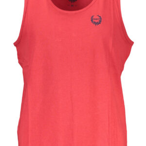 GIAN MARCO VENTURI MEN'S RED TANK TOP