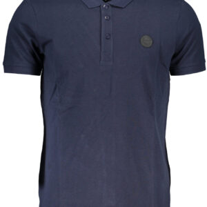 GIAN MARCO VENTURI MEN'S SHORT SLEEVE POLO BLUE