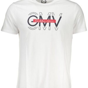 GIAN MARCO VENTURI MEN'S SHORT SLEEVE T-SHIRT WHITE
