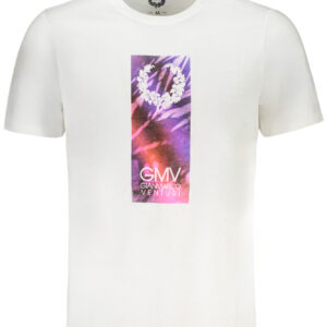 GIAN MARCO VENTURI MEN'S SHORT SLEEVED T-SHIRT WHITE