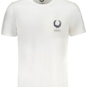 GIAN MARCO VENTURI MEN'S SHORT SLEEVED T-SHIRT WHITE