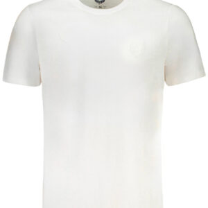 GIAN MARCO VENTURI MEN'S SHORT SLEEVED T-SHIRT WHITE