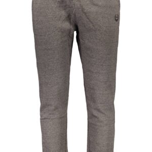 GIAN MARCO VENTURI MEN'S TROUSERS GREY
