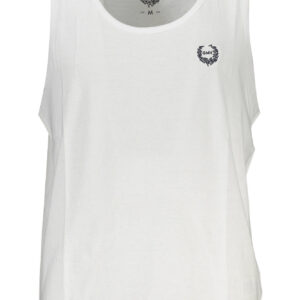 GIAN MARCO VENTURI MEN'S WHITE TANK TOP