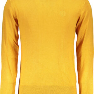 GIAN MARCO VENTURI MEN'S YELLOW SWEATER