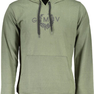 GIAN MARCO VENTURI SWEATSHIRT WITHOUT ZIP MEN GREEN