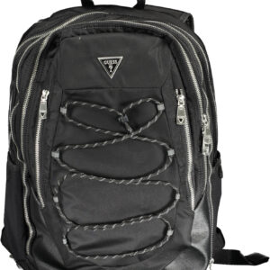 GUESS JEANS BLACK MAN BACKPACK