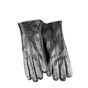GUESS JEANS BLACK MAN GLOVES