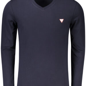 GUESS JEANS LONG SLEEVE T-SHIRT MEN BLUE