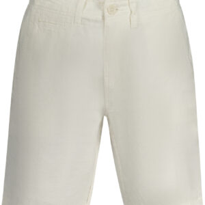 GUESS JEANS MEN'S BERMUDA PANTS WHITE