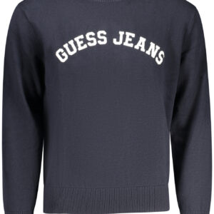 GUESS JEANS MEN'S BLUE SWEATER