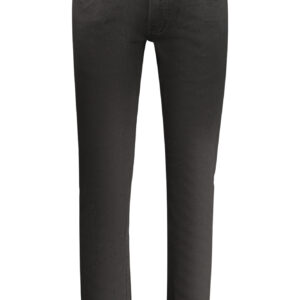 GUESS JEANS MEN'S DENIM JEANS BLACK